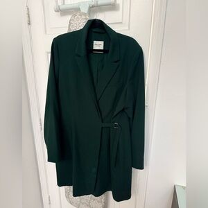 Abercrombie & Fitch Dark Green Blazer DRESS